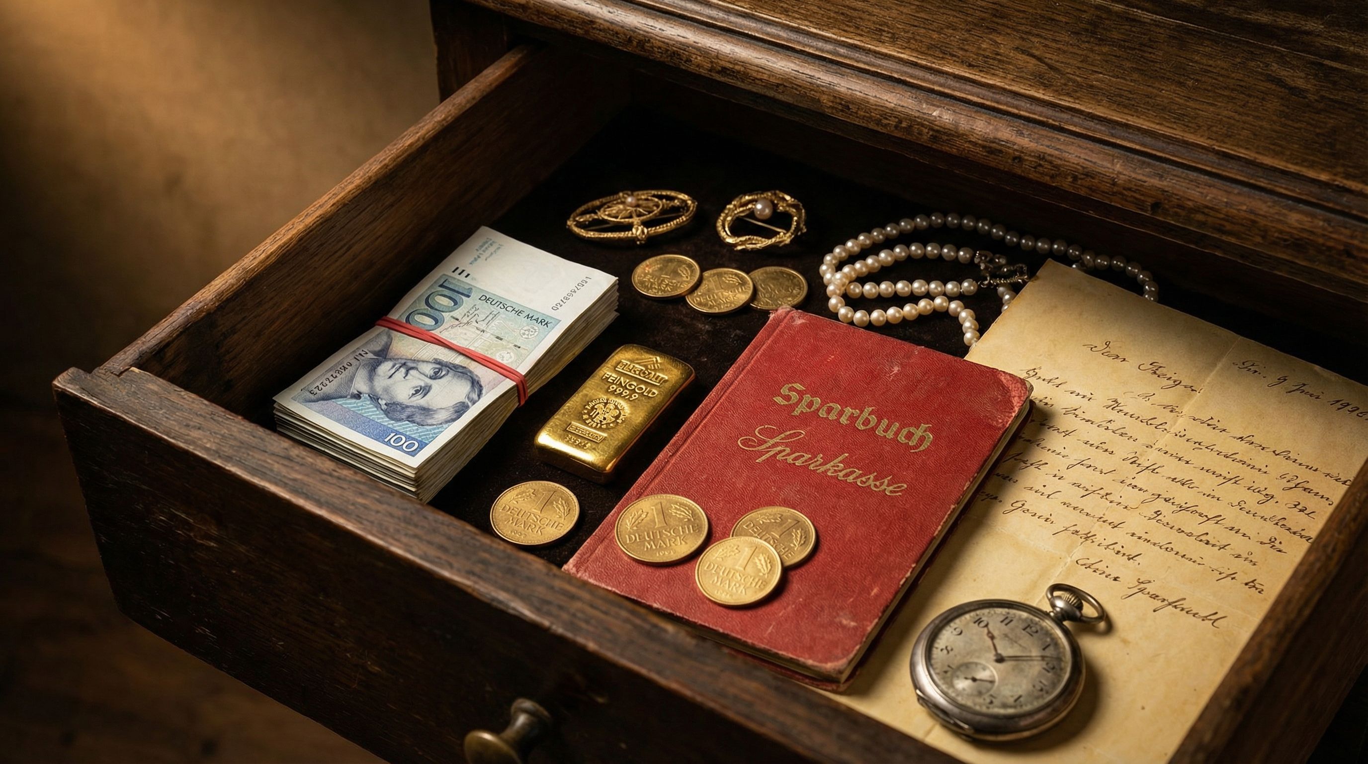 Wertgegenstände bei Entrümpelung - Finderlohn und Rechte