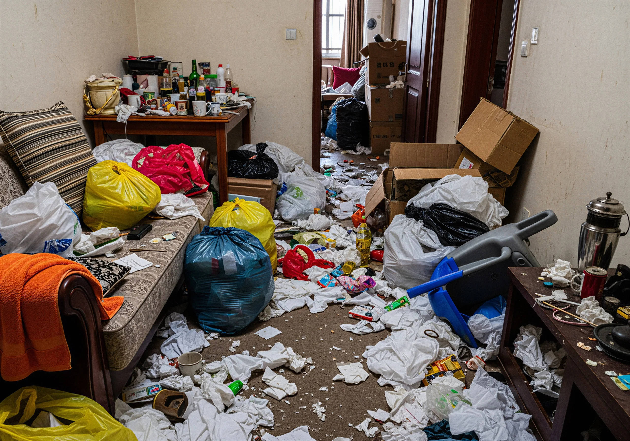 Messie-Wohnung räumen Konstanz - KLAR.Raum diskrete professionelle Hilfe am Bodensee